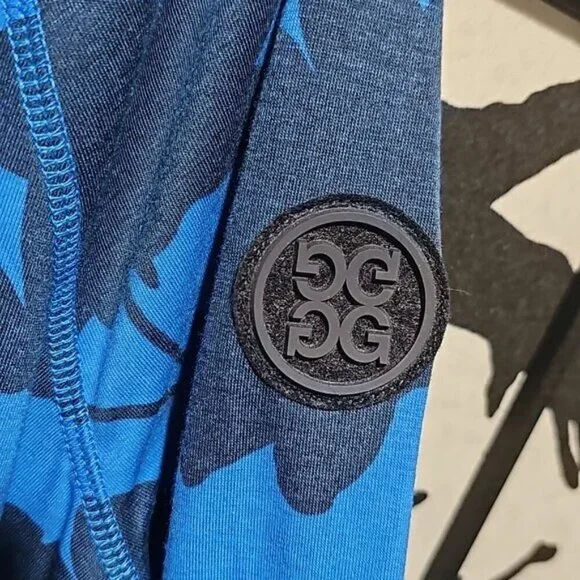 G/FORE Tonal Floral Luxe Quarter Zip Mid Layer Pullover Sweatshirt Small New - Picture 7 of 11